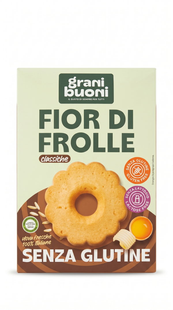 Fior di frolle classiche senza lattosio gr 150 Grani buoni