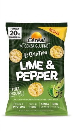 Le gallettine gusto lime e pepe gr 60 Céréal