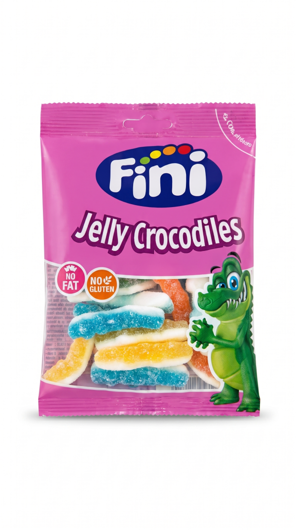 Jelly crocodiles gr 90 Fini