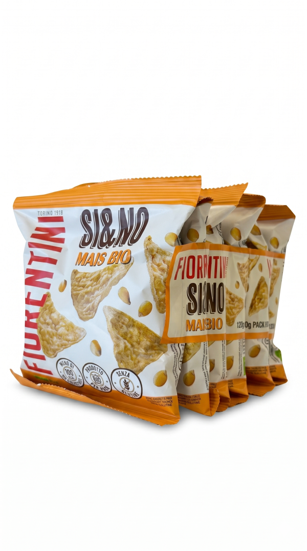 Multipack Si&No mini gallette di mais BIO gr 20x6 Fiorentini