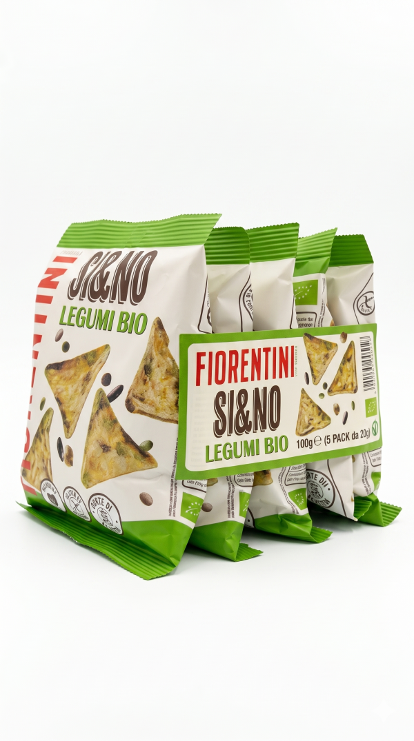 Multipack Si&No mini gallette ai legumi BIO gr 20x5 Fiorentini