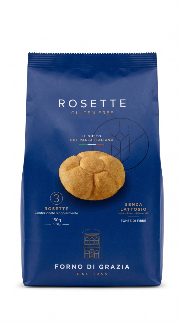 Rosette senza lattosio gr 50x3 Forno di Grazia