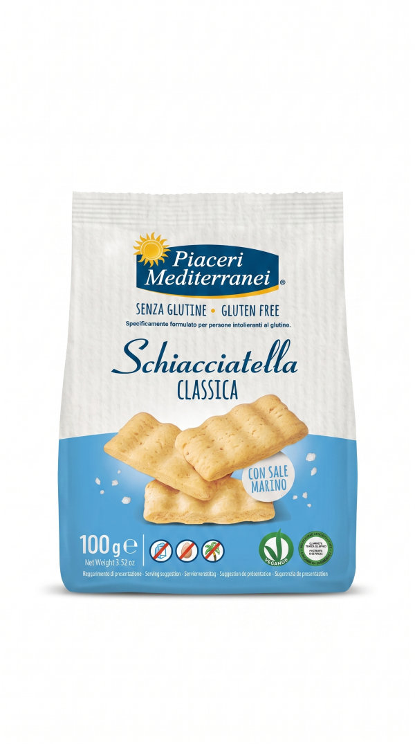 Schiacciatella classica VEGAN gr 100 Piaceri Mediterranei