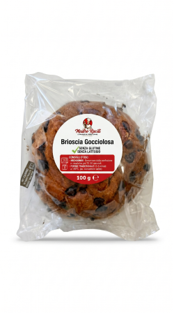 Brioscia gocciolosa senza lattosio gr 100 Mastro Raciti