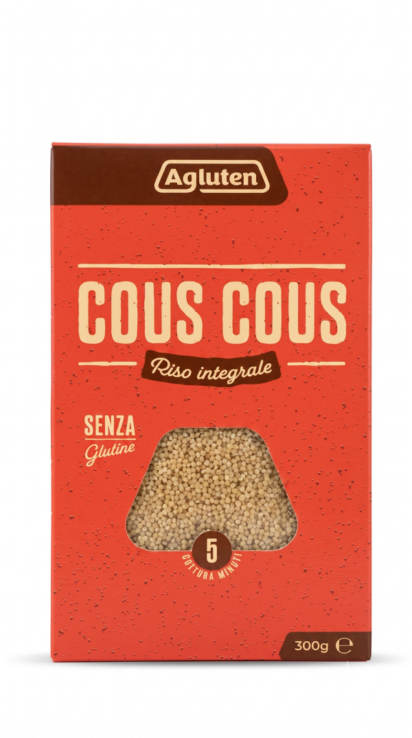 Cous cous di riso integrale gr 300 Agluten