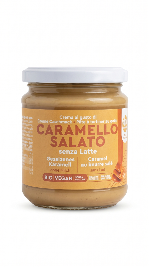Crema al caramello salato BIO VEGAN gr 300 Dea nocciola