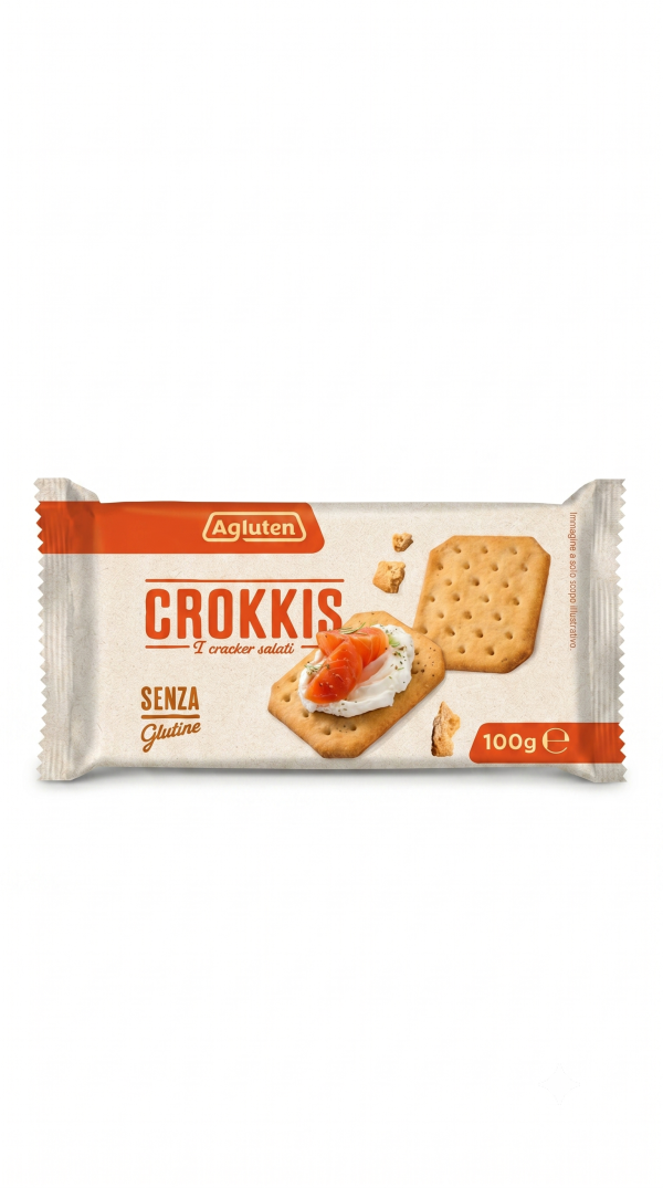 Crokkis i cracker salati gr 100 Agluten