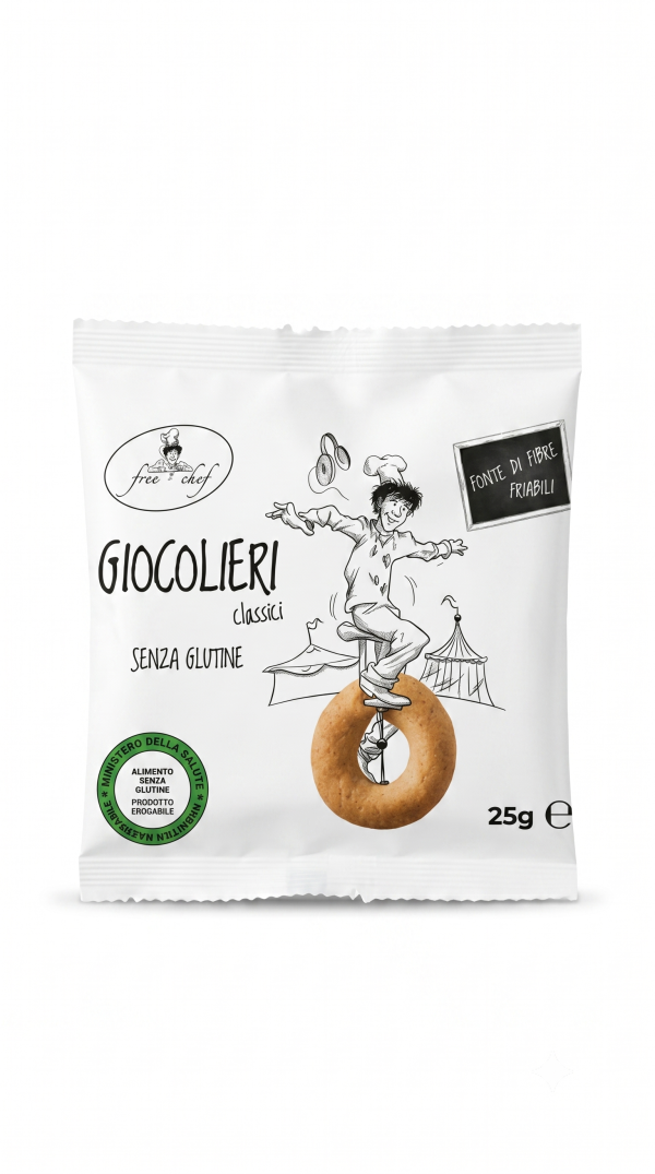 Giocolieri classici gr 25 Free chef