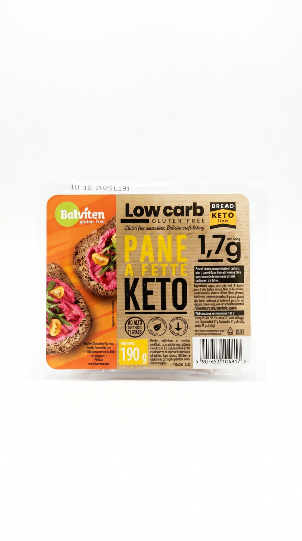 Pane a fette KETO gr 190 Balviten