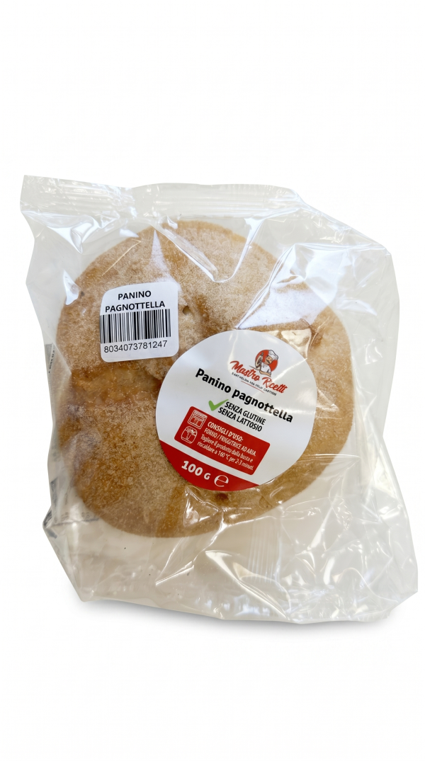 Panino pagnottella senza lattosio gr 100 Mastro Raciti