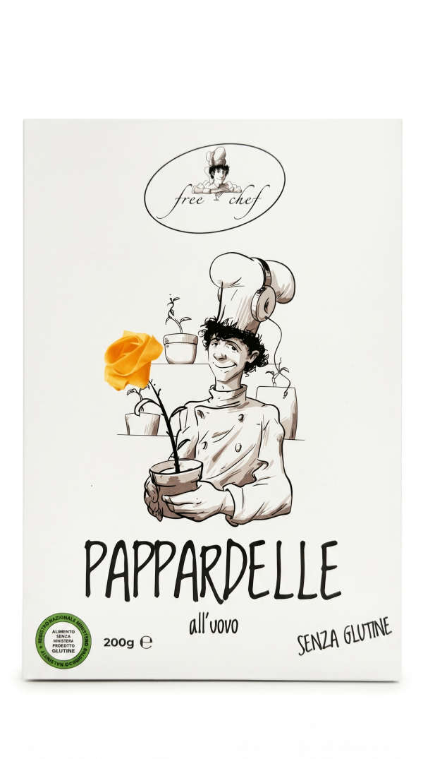 Pappardelle all'uovo gr 200 Free chef