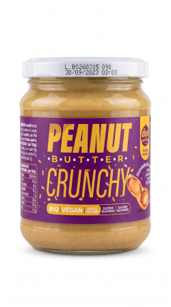 Peanut butter crunchy BIO VEGAN gr 250 Dea nocciola