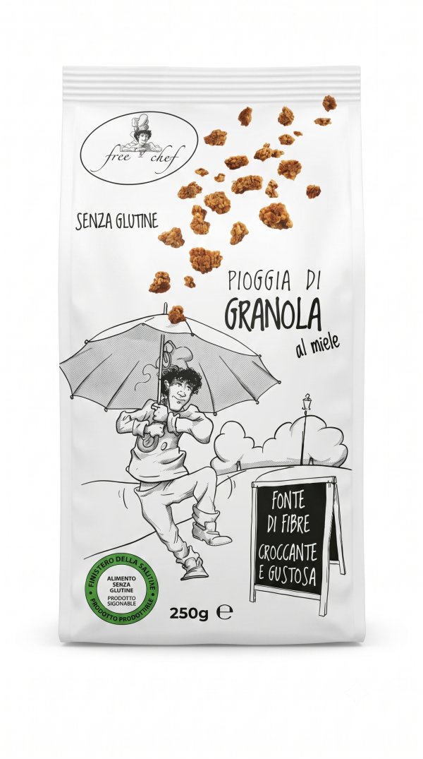 Pioggia di granola al miele gr 250 Free chef