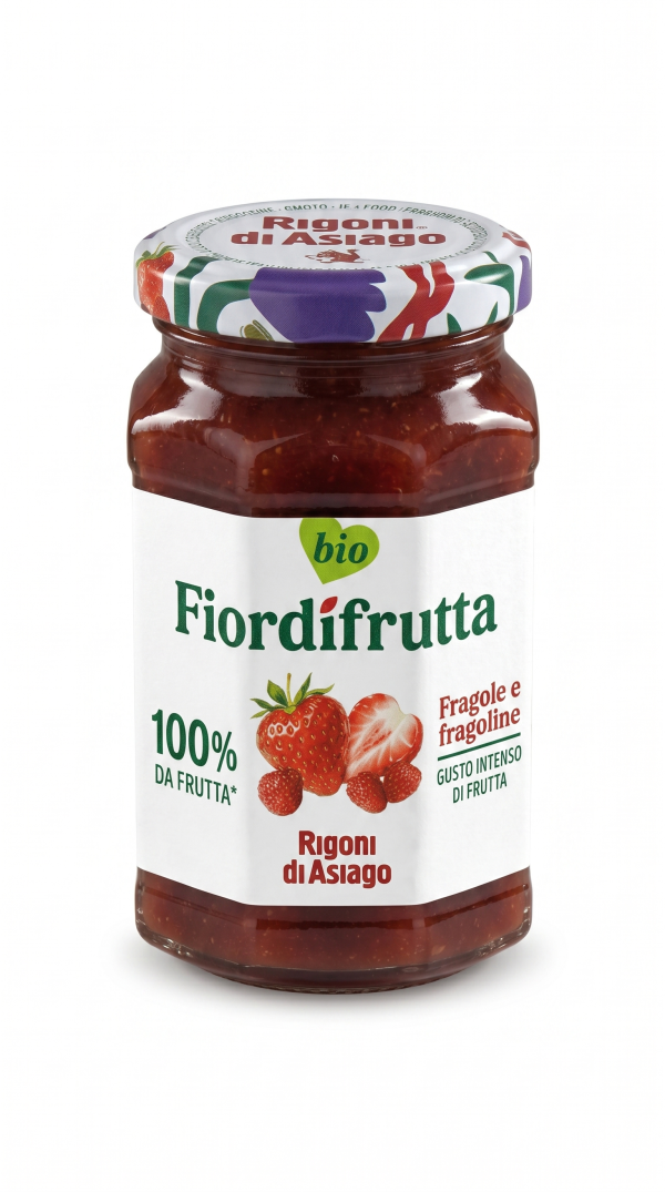 Preparazione di fragole e fragoline BIO vegan gr 250 Rigoni di Asiago