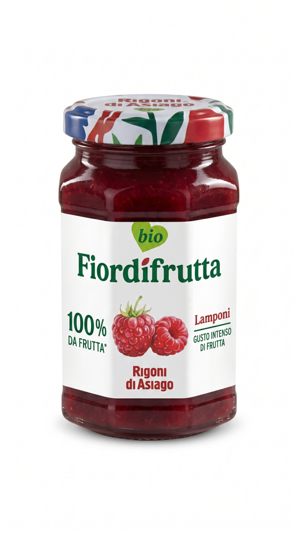 Preparazione di lamponi BIO vegan gr 250 Rigoni di Asiago