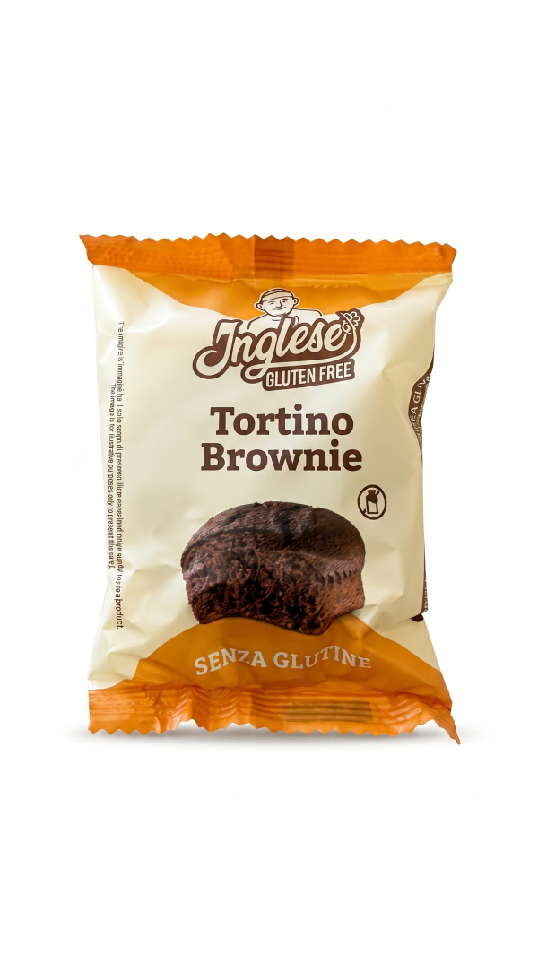 Tortino brownie senza lattosio gr 40 Inglese