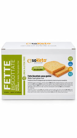 Fette biscottate senza zuccheri gr 120 SoKeto