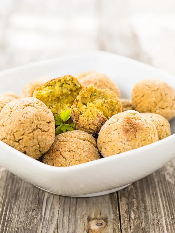 Secondi piatti Senza Glutine: Polpette di Ceci