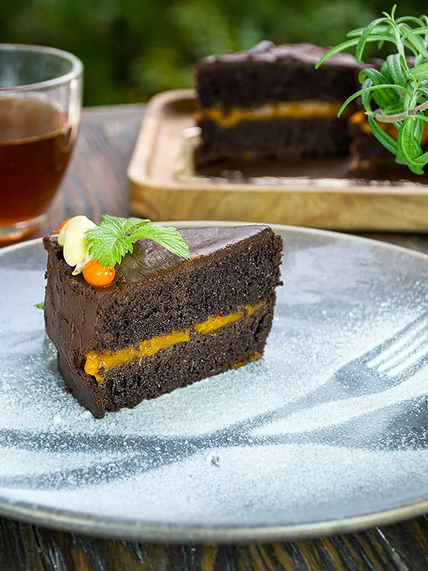 Torta Sacher Senza Glutine