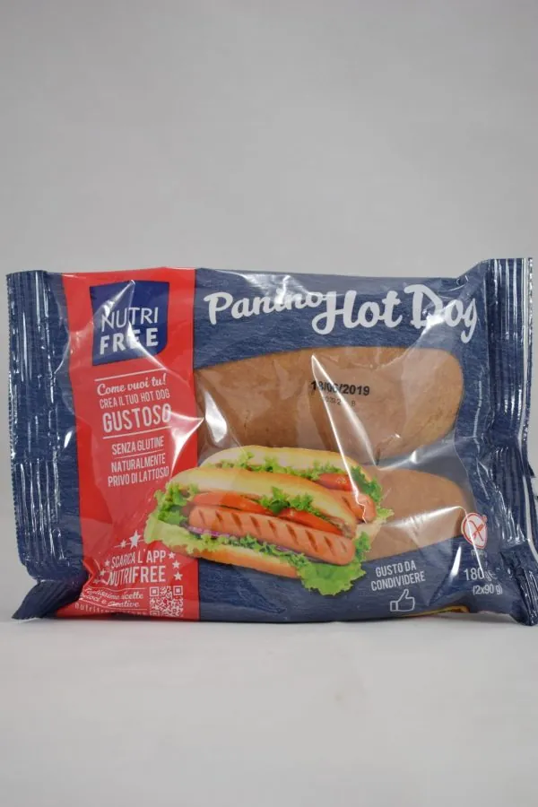 PANINO DA HOT DOG SENZA LATTOSIO GR 65 PZ NUTRIFREE