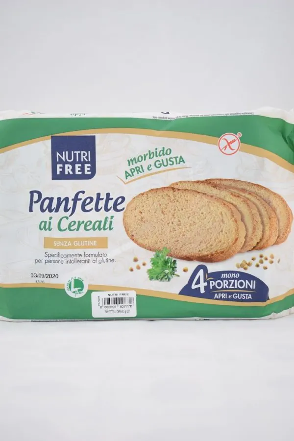 PANFETTE AI CEREALI SENZA LATTOSIO GR. 320 NUTRIFREE