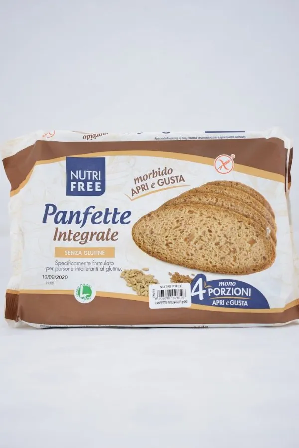 PANFETTE INTEGRALI SENZA LATTOSIO GR. 75X4 PZ NUTRIFREE