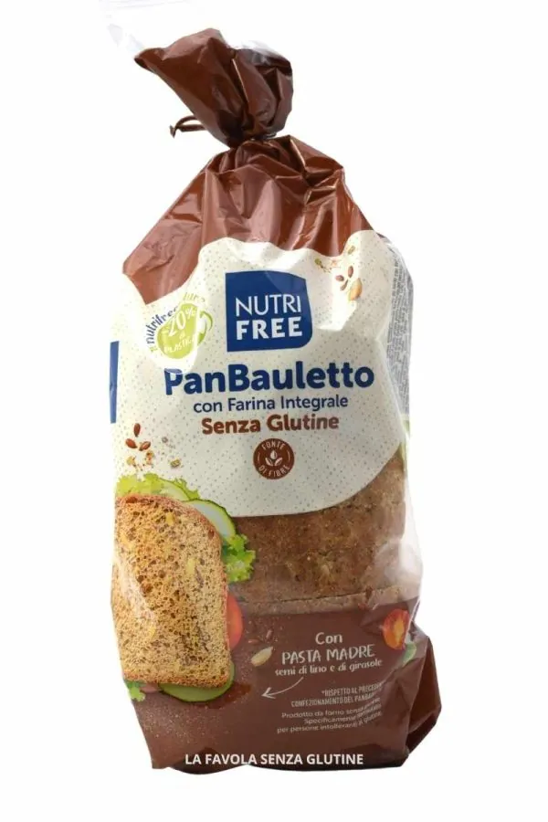 PAN BAULETTO INTEGRALE SENZA LATTOSIO GR. 300 NUTRIFREE